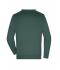 Men Men's V-Neck Cardigan Forest-green 8062