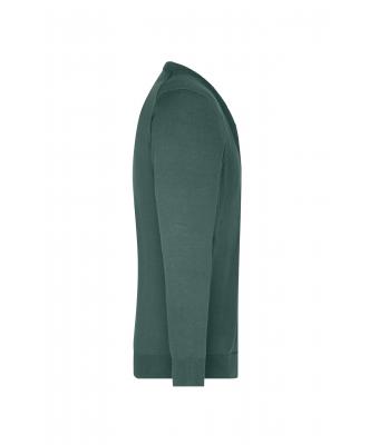 Heren Men's V-Neck Cardigan Bosgroen 8062