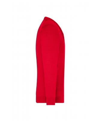 Heren Men's V-Neck Cardigan Rood 8062