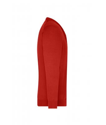 Heren Men's V-Neck Cardigan Bordeaux 8062