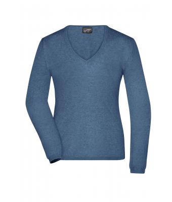 Femme Pullover femme Denim-mélange 8364