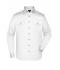 Men Men's Traditional Shirt Plain White 8489