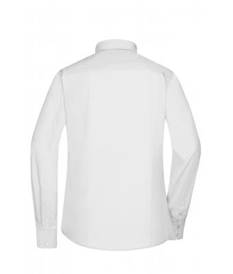 Femme Chemise femme à manches longues en popeline Blanc 8504