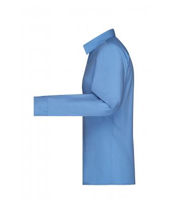 Femme Chemise femme à manches longues en popeline Aqua 8504