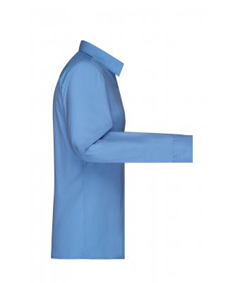 Femme Chemise femme à manches longues en popeline Aqua 8504