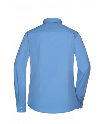 Femme Chemise femme à manches longues en popeline Aqua 8504