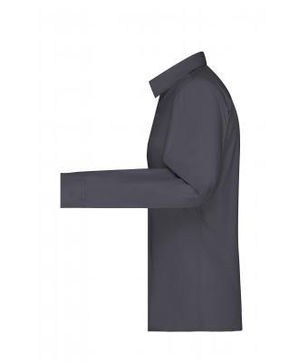 Femme Chemise femme à manches longues en popeline Carbone 8504