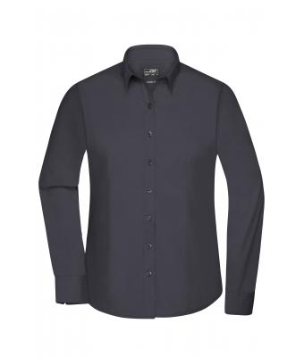 Femme Chemise femme à manches longues en popeline Carbone 8504