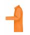 Femme Chemise femme à manches longues en popeline Orange 8504