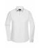 Damen Ladies' Shirt Long-Sleeved Poplin White 8504