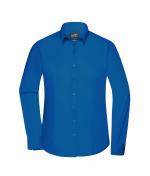 Ladies Ladies' Shirt Long-Sleeved Poplin Royal 8504
