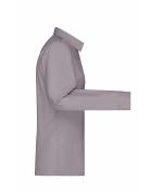 Ladies Ladies' Shirt Long-Sleeved Poplin Steel 8504