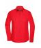 Ladies Ladies' Shirt Long-Sleeved Poplin Tomato 8504