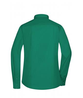 Dames Ladies' Shirt Long-Sleeved Poplin Iers-groen 8504