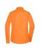 Dames Ladies' Shirt Long-Sleeved Poplin Oranje 8504