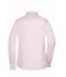 Dames Ladies' Shirt Long-Sleeved Poplin Lichtroze 8504
