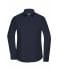Dames Ladies' Shirt Long-Sleeved Poplin Navy 8504
