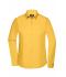 Ladies Ladies' Shirt Longsleeve Poplin Yellow 8504