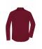 Heren Men's Shirt Long-Sleeved Poplin Wijnrood 8505