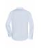 Men Men's Shirt Long-Sleeved Poplin Light-blue 8505