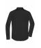 Heren Men's Shirt Long-Sleeved Poplin Zwart 8505