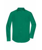 Heren Men's Shirt Long-Sleeved Poplin Iers-groen 8505