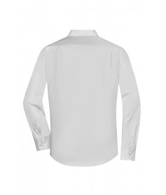Heren Men's Shirt Long-Sleeved Poplin Lichtgrijs 8505