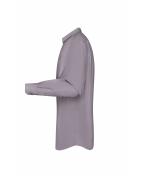 Heren Men's Shirt Long-Sleeved Poplin Staal 8505
