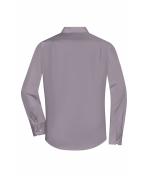Heren Men's Shirt Long-Sleeved Poplin Staal 8505
