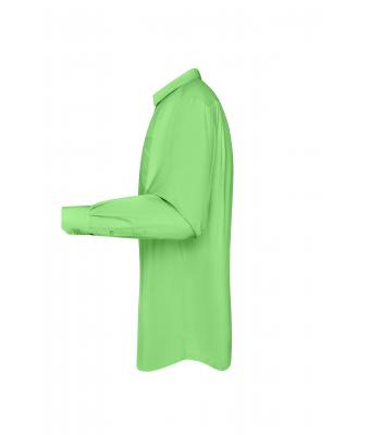 Heren Men's Shirt Long-Sleeved Poplin Lime 8505