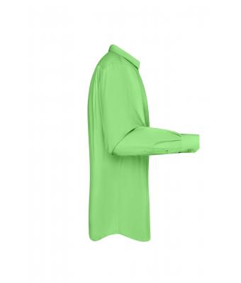 Heren Men's Shirt Long-Sleeved Poplin Lime 8505