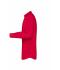 Heren Men's Shirt Long-Sleeved Poplin Rood 8505