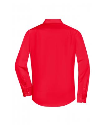 Heren Men's Shirt Long-Sleeved Poplin Tomaat 8505