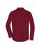 Heren Men's Shirt Long-Sleeved Poplin Wijnrood 8505