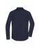 Heren Men's Shirt Long-Sleeved Poplin Navy 8505