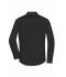 Heren Men's Shirt Long-Sleeved Poplin Zwart 8505