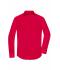 Herren Men's Shirt Longsleeve Poplin Red 8505