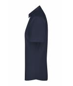 Femme Chemise femme à manches courtes en popeline Marine 8506