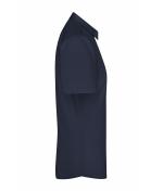 Femme Chemise femme à manches courtes en popeline Marine 8506