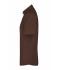 Femme Chemise femme à manches courtes en popeline Marron 8506