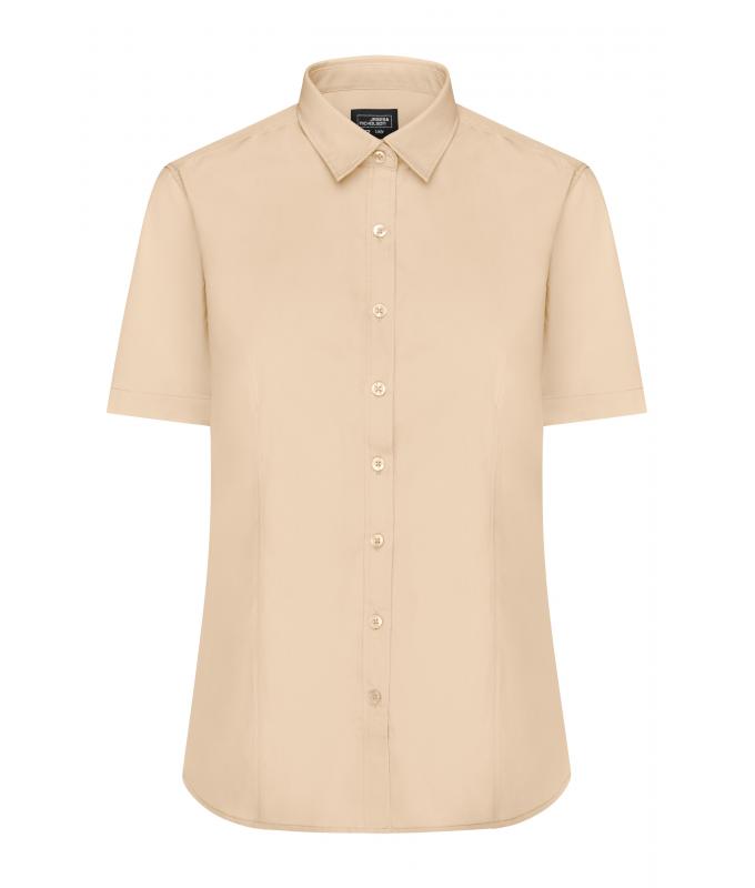 Femme Chemise femme à manches courtes en popeline Pierre 8506