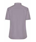 Femme Chemise femme à manches courtes en popeline Acier 8506