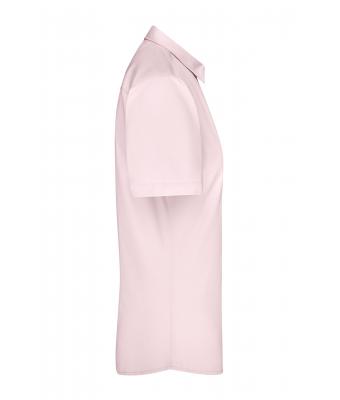 Femme Chemise femme à manches courtes en popeline Rose clair 8506