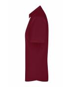 Femme Chemise femme à manches courtes en popeline Vin 8506