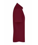 Femme Chemise femme à manches courtes en popeline Vin 8506