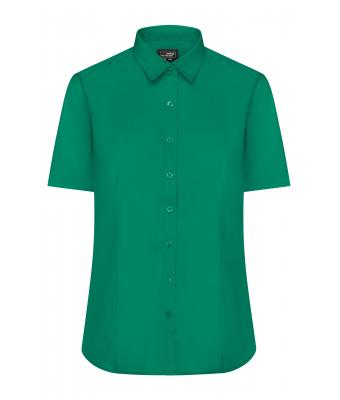 Femme Chemise femme à manches courtes en popeline Vert-irlandais 8506