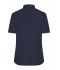 Dames Ladies' Shirt Short-Sleeved Poplin Navy 8506