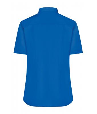 Dames Ladies' Shirt Short-Sleeved Poplin Royal 8506