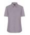 Dames Ladies' Shirt Short-Sleeved Poplin Staal 8506