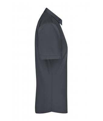 Dames Ladies' Shirt Short-Sleeved Poplin Carbon 8506